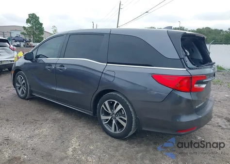 2023 Honda Odyssey Touring из США, поврежденный, VIN 5FNRL6H83PB015258